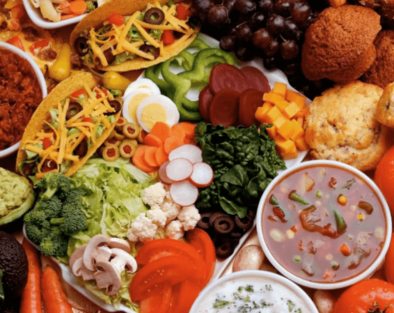 A variety of diets